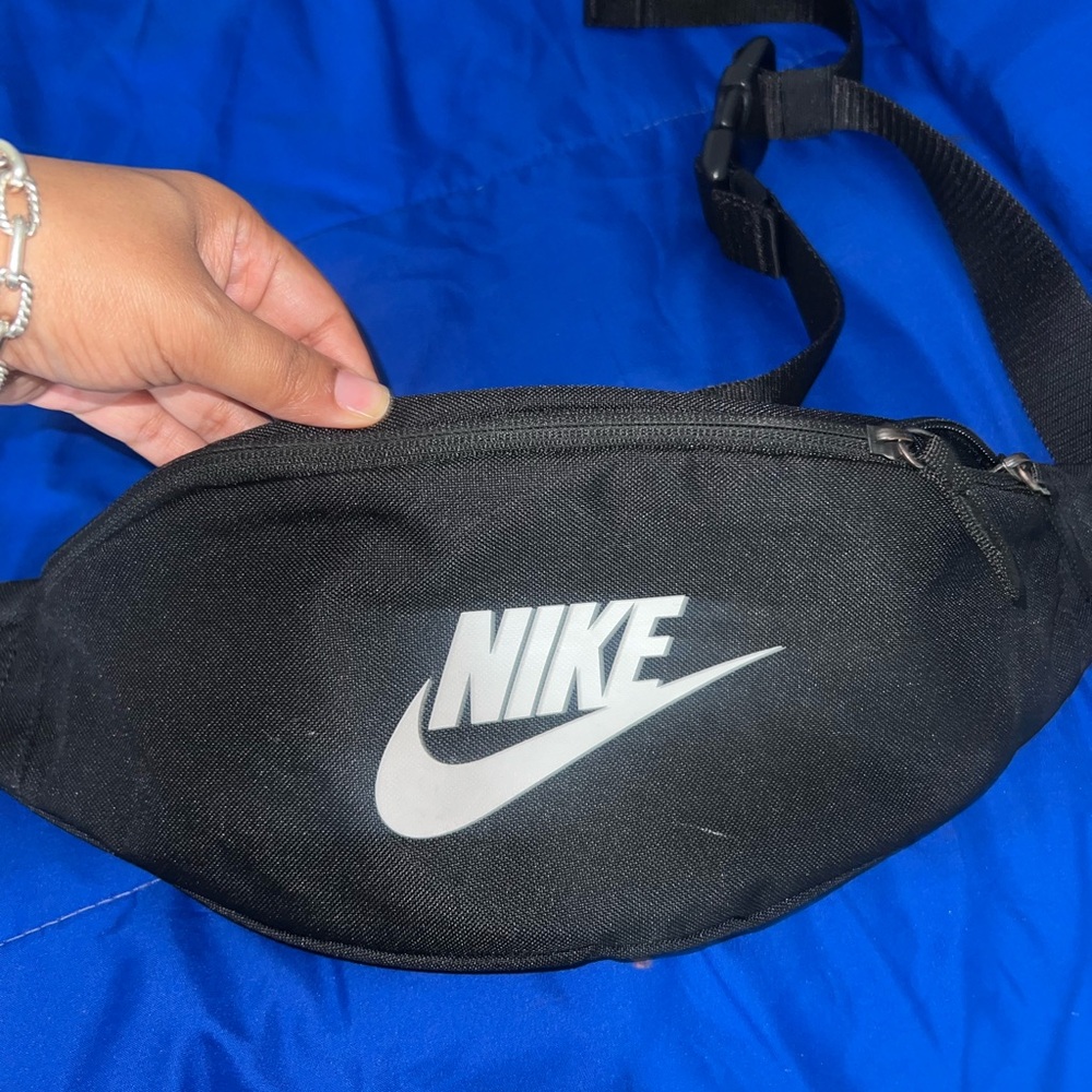 Nike Black and White Belt Bag